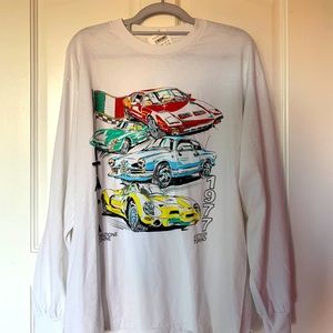BRAND NEW brandy melville long sleeve race car top